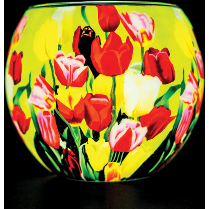 Tulips Light Glass