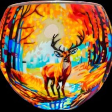 Stag Light Glass