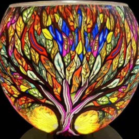 Tree Of Life Light Glass