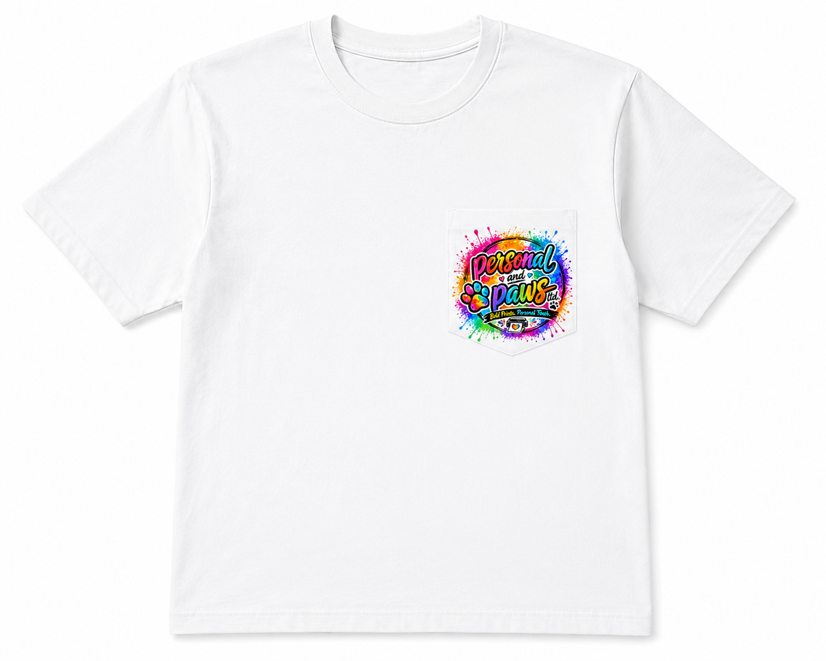 Personalised Printed Round Neck T-Shirt