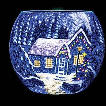 Winter Wonderland Light Glass